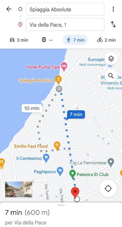 Profumo Di Mare Apartman Trapani Kültér fotó